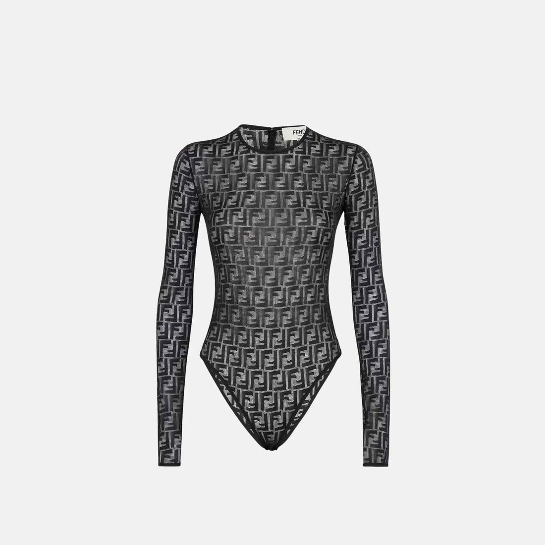Body In Lace With Long Sleeves