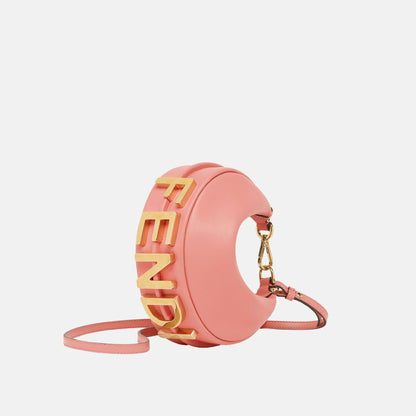 Fendigraphy Mini Bag In Leather
