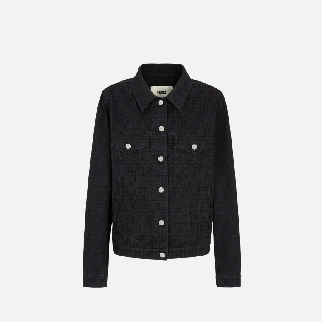 Jacket In Black FF Denim