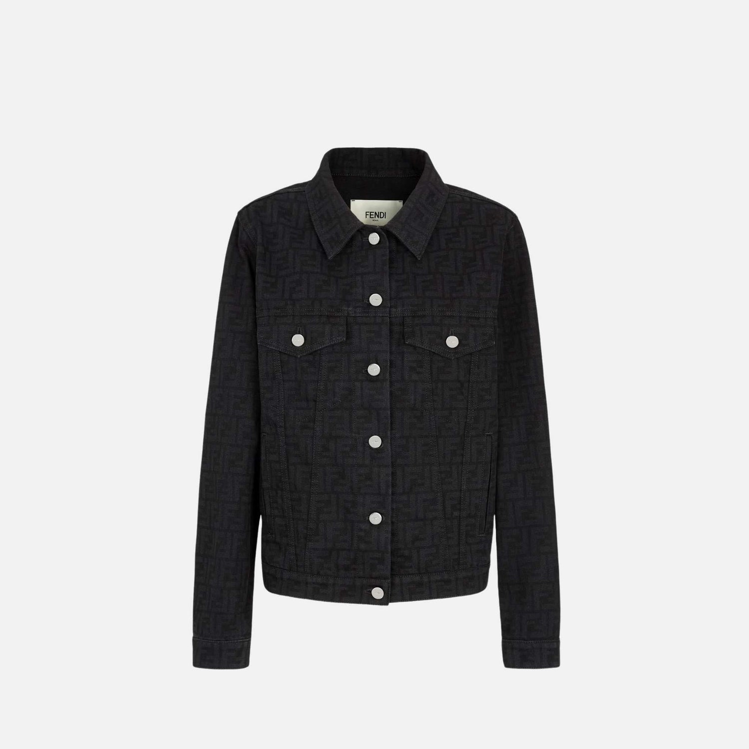 Jacket In Black FF Denim