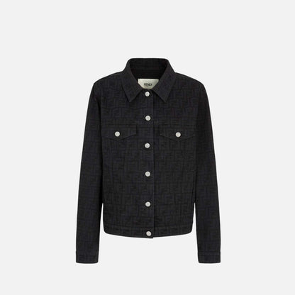 Jacket In Black FF Denim