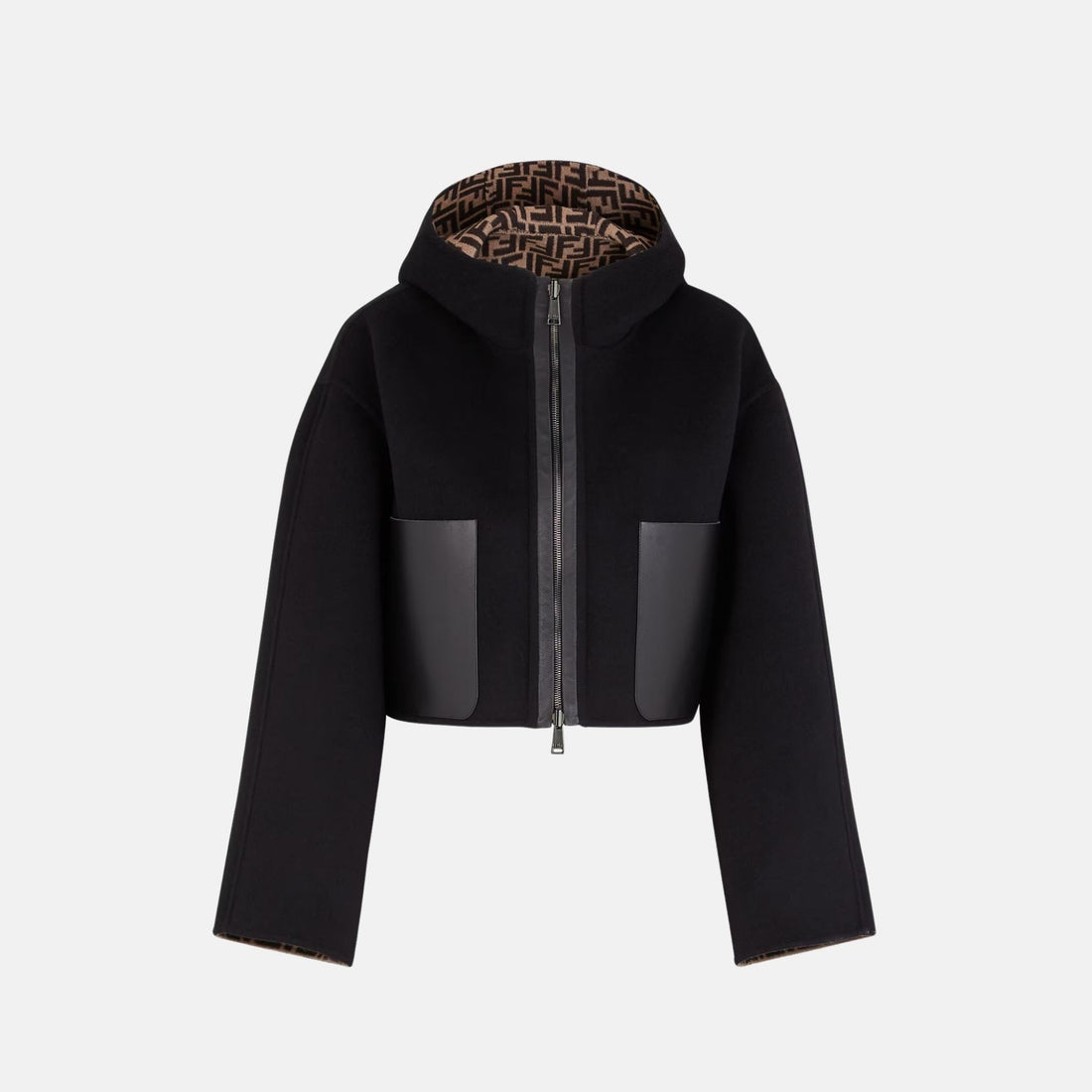 Jacket In Wool Double Slider