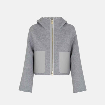 Jacket In Wool Double Slider