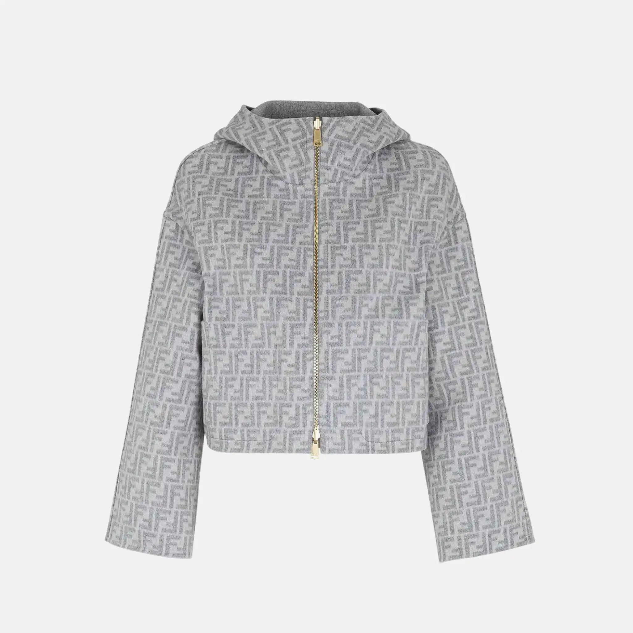 Jacket In Wool Double Slider