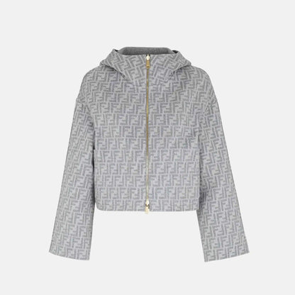 Jacket In Wool Double Slider