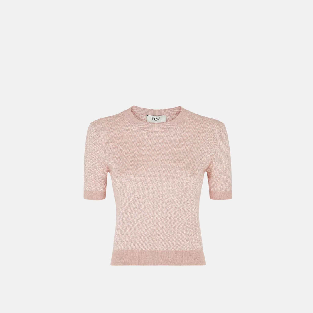 Jumper In FF Silk And Wool