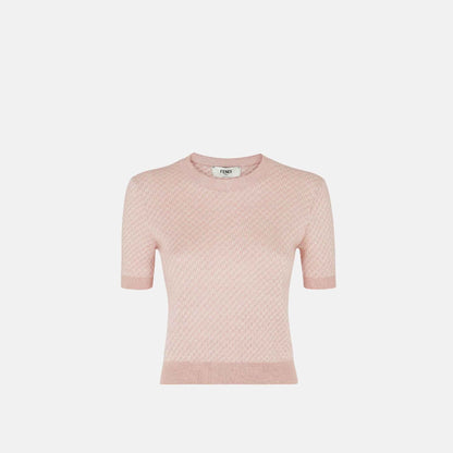 Jumper In FF Silk And Wool