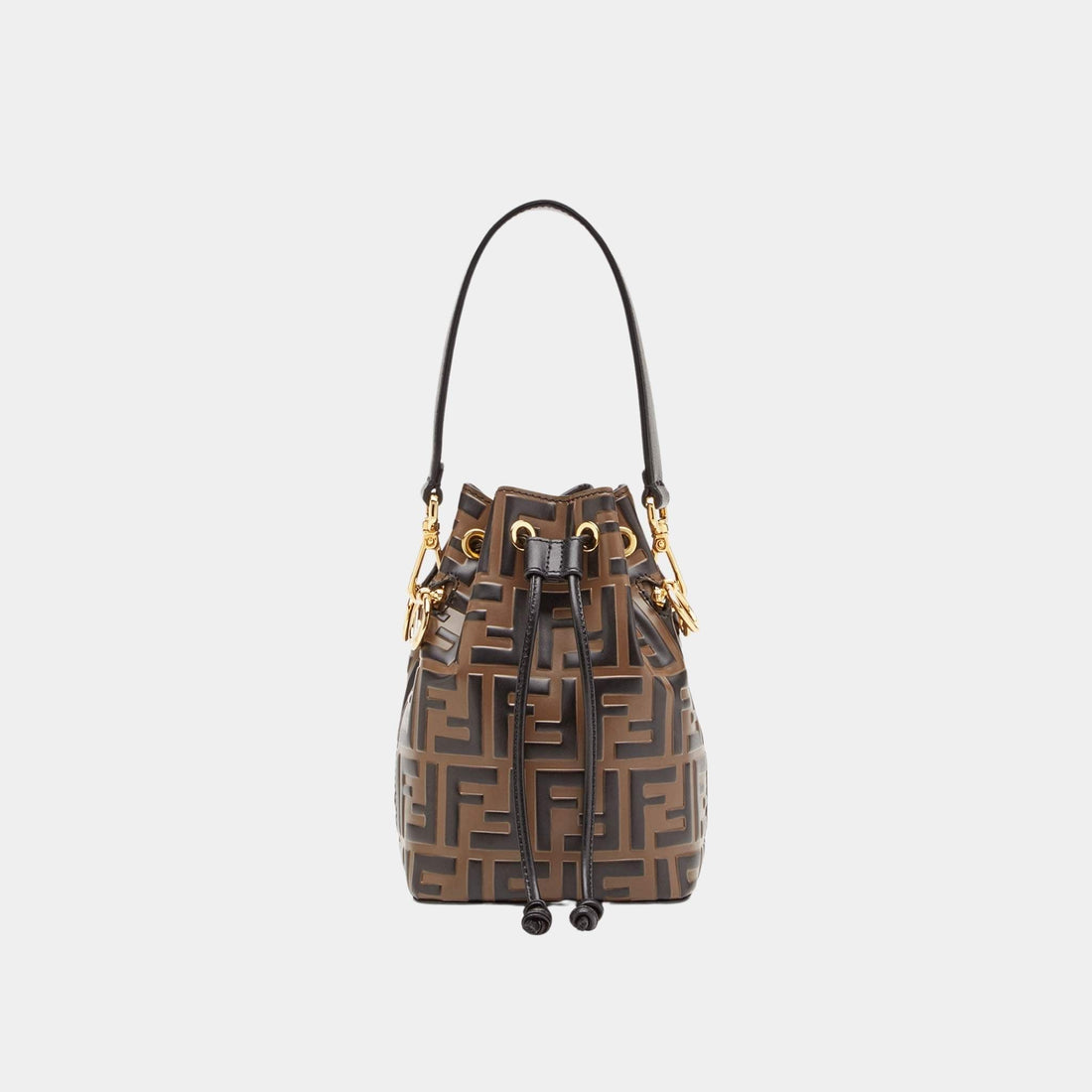 Mon Tresor Brown Leather Mini-Bag