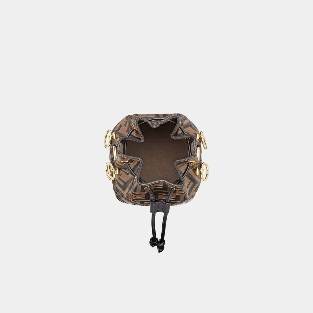 Mon Tresor Brown Leather Mini-Bag