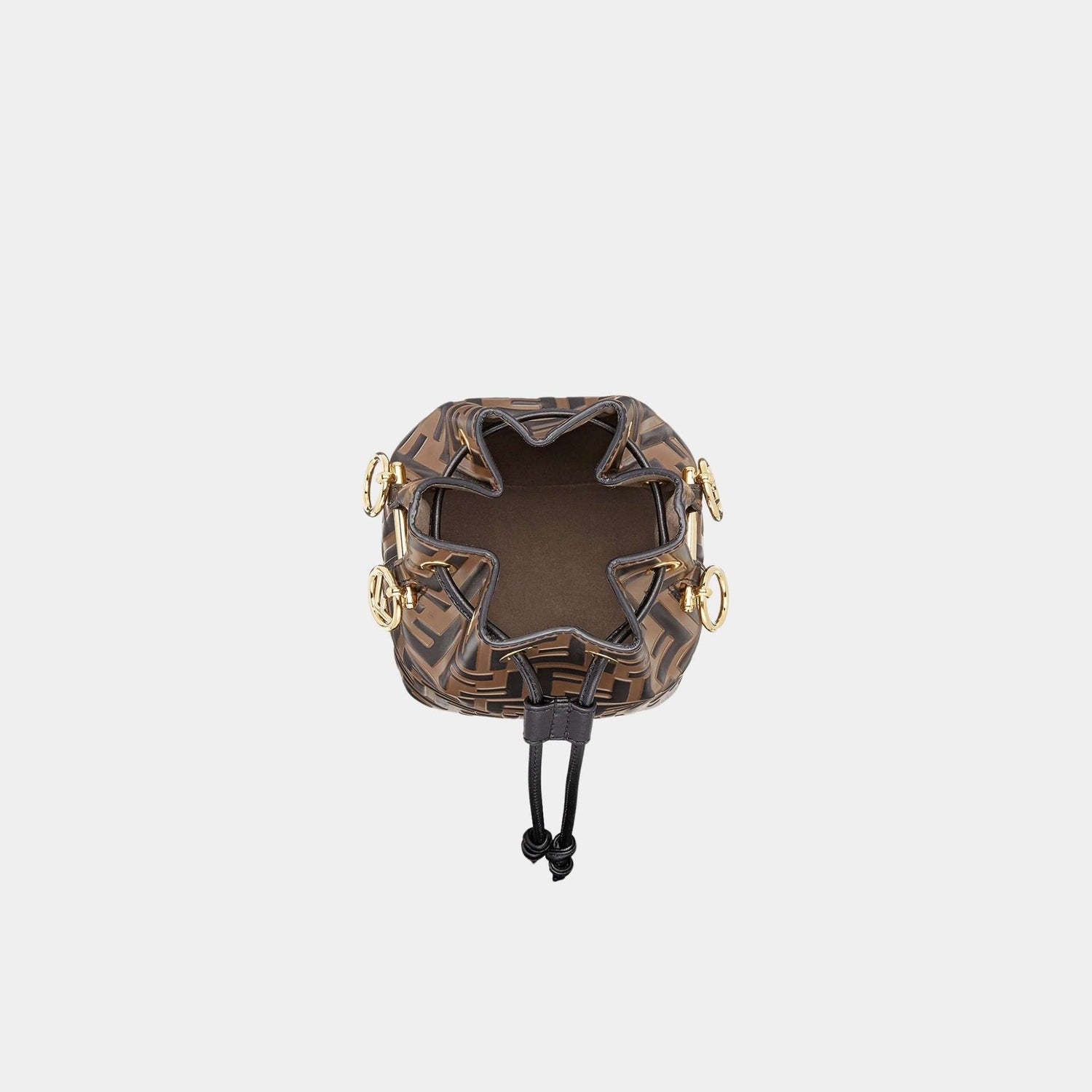 Mon Tresor Brown Leather Mini-Bag