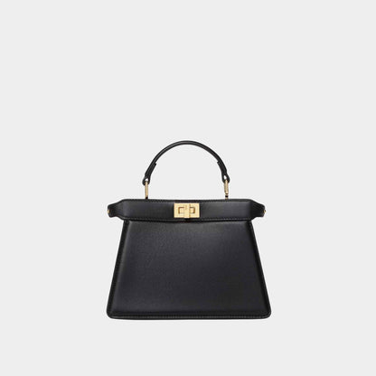 Peekaboo ISeeU Petite Padded Nappa Leather Bag