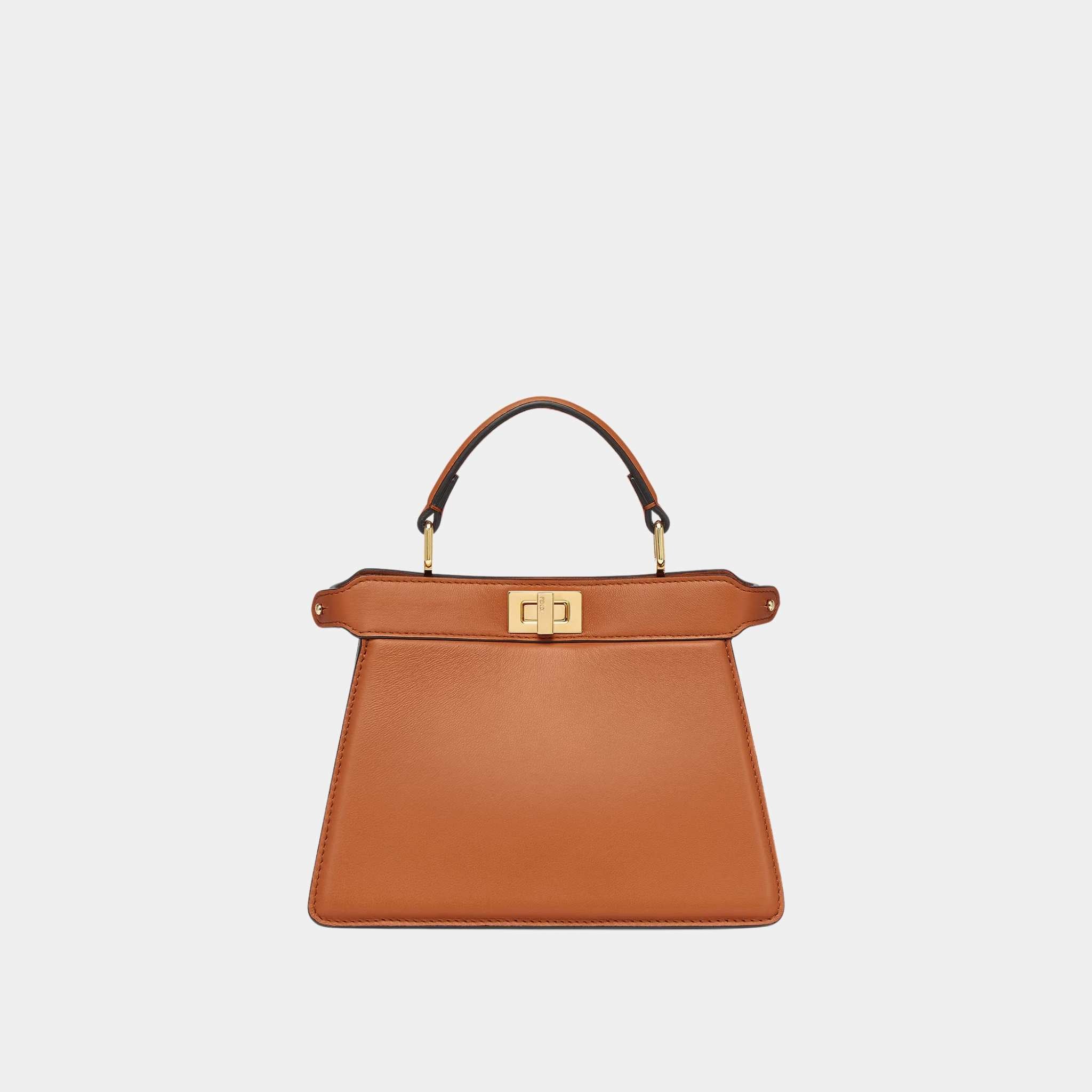 Peekaboo ISeeU Petite Padded Nappa Leather Bag