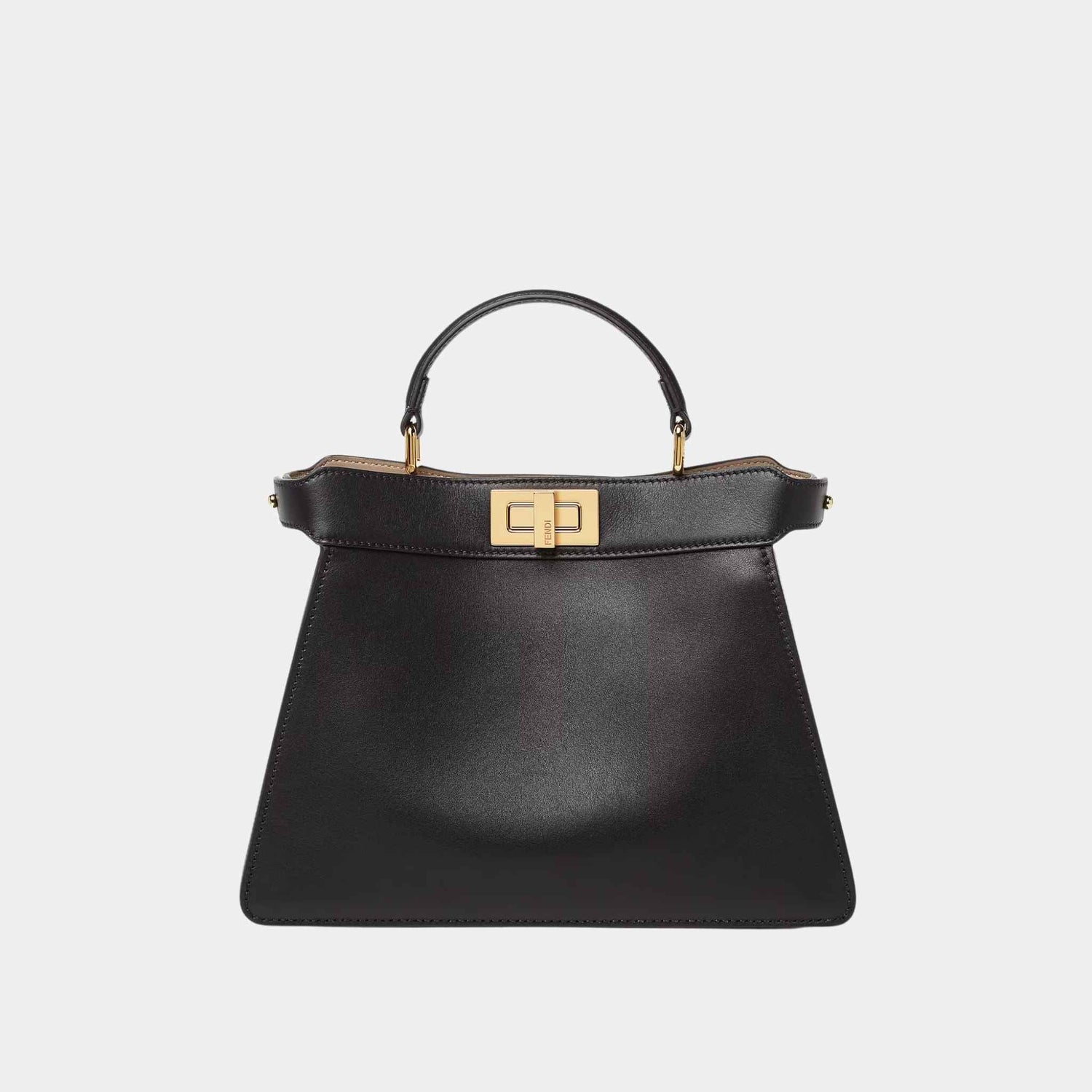 Peekaboo ISeeU Small Calf Leather Bag
