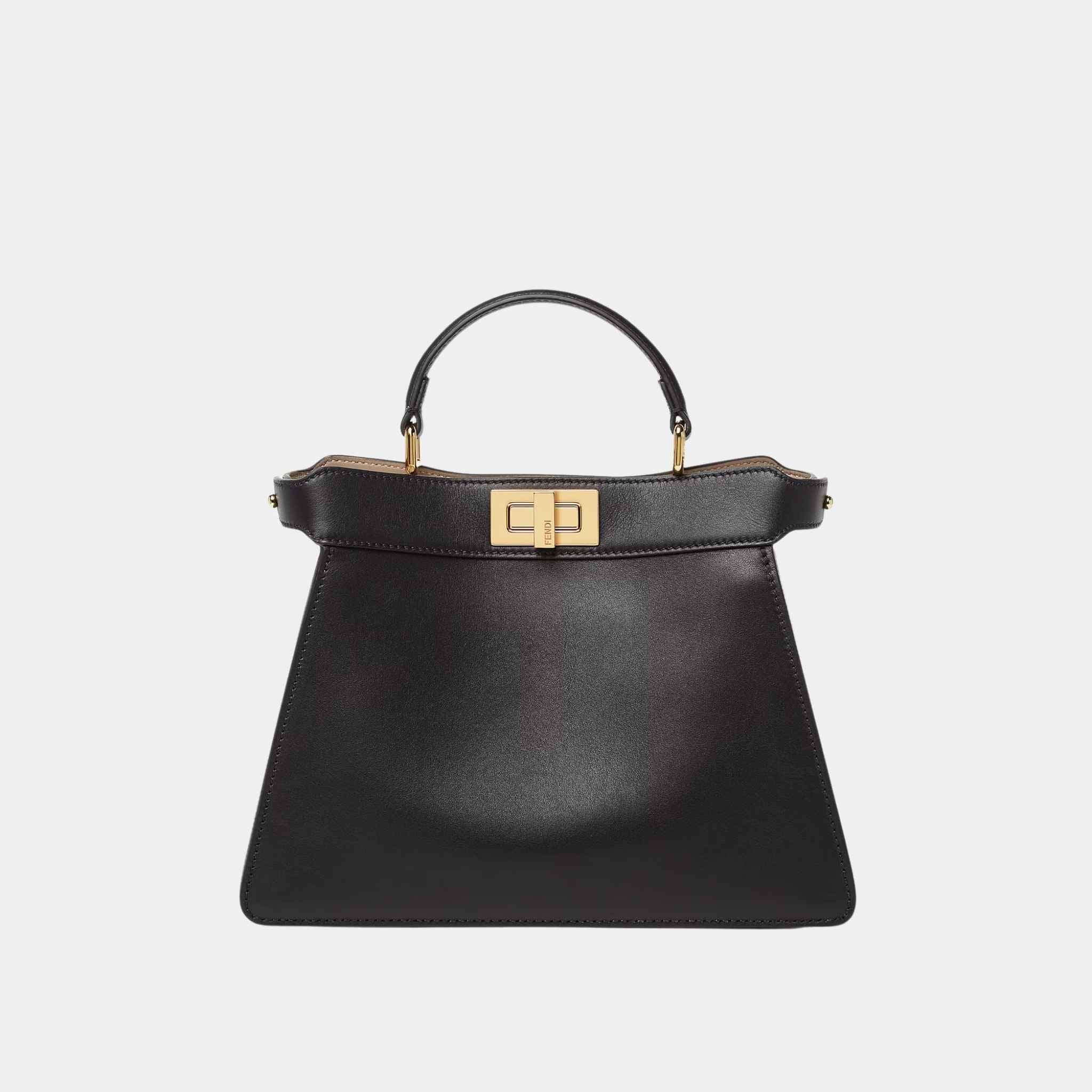 Peekaboo ISeeU Small Calf Leather Bag