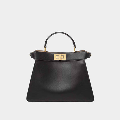 Peekaboo ISeeU Small Calf Leather Bag
