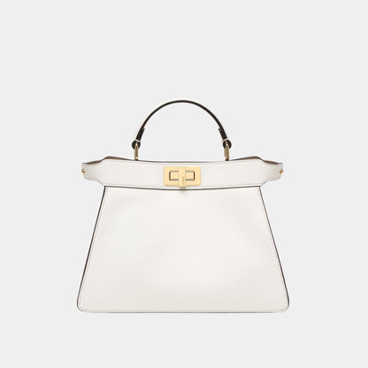 Peekaboo ISeeU Small Calf Leather Bag