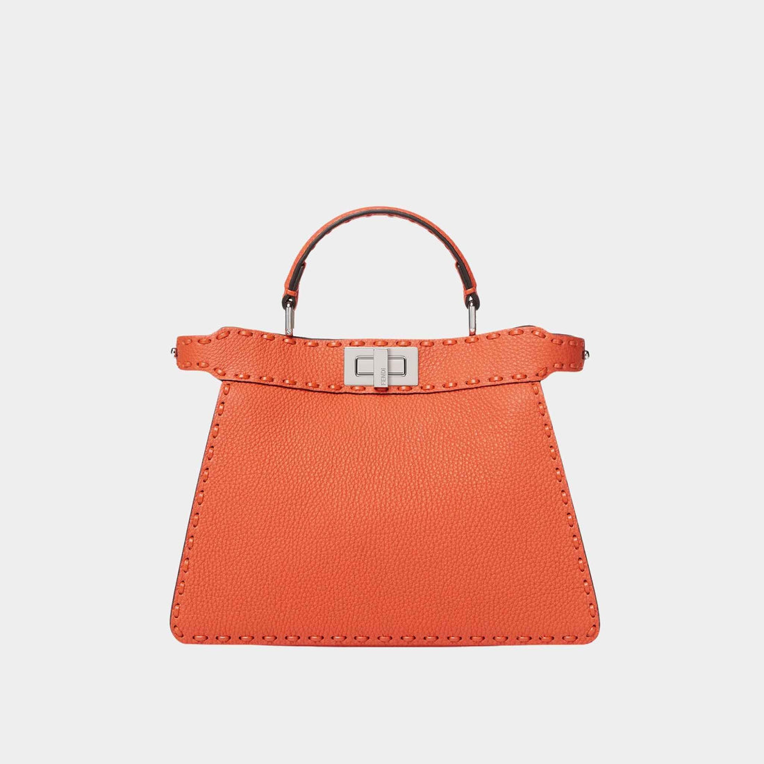 Peekaboo ISeeU Small Selleria Bag With 556 Hand-Sewn Stitches