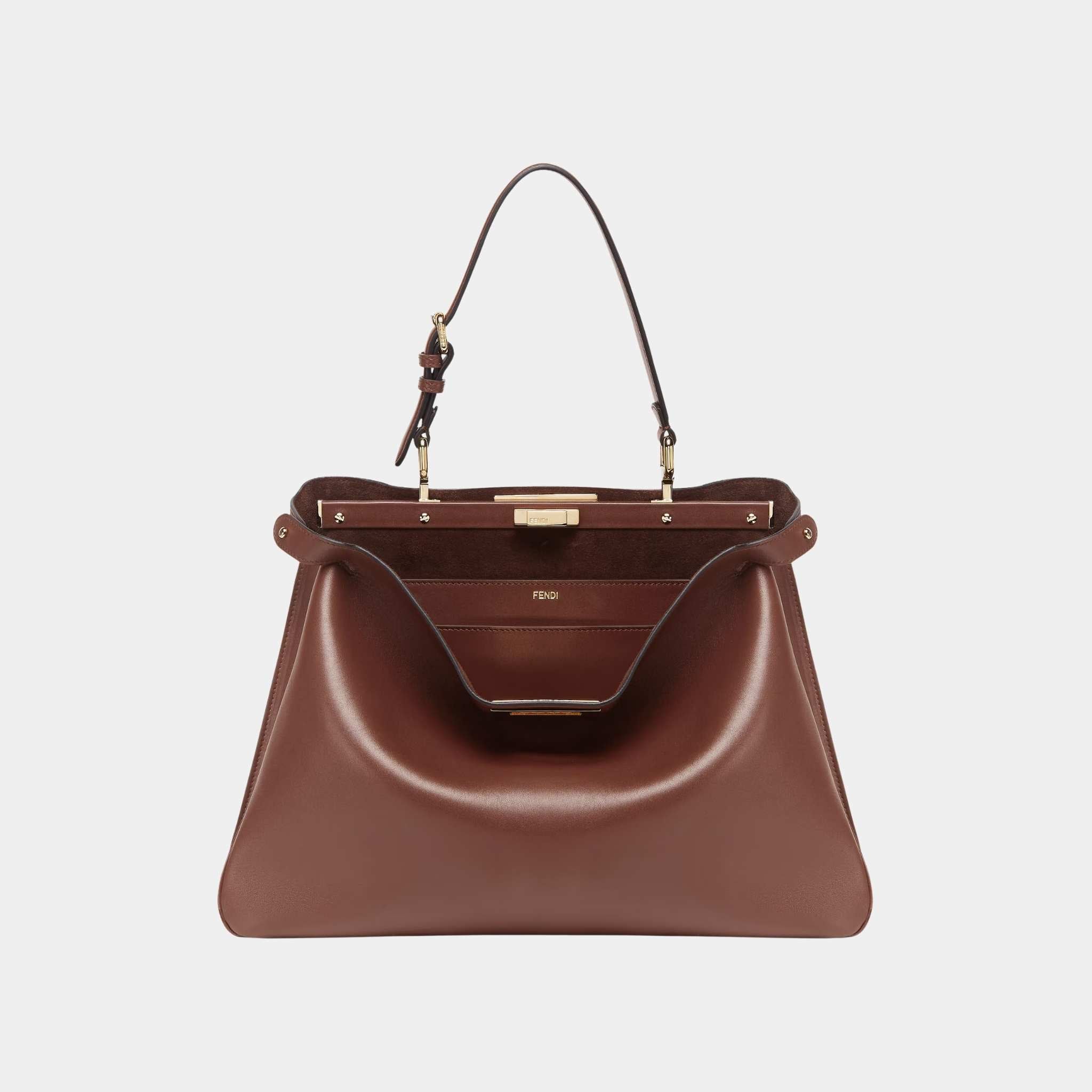 Peekaboo Soft Large Leather Bag