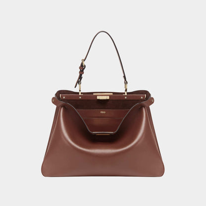 Peekaboo Soft Large Leather Bag