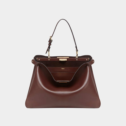 Peekaboo Soft Large Leather Bag
