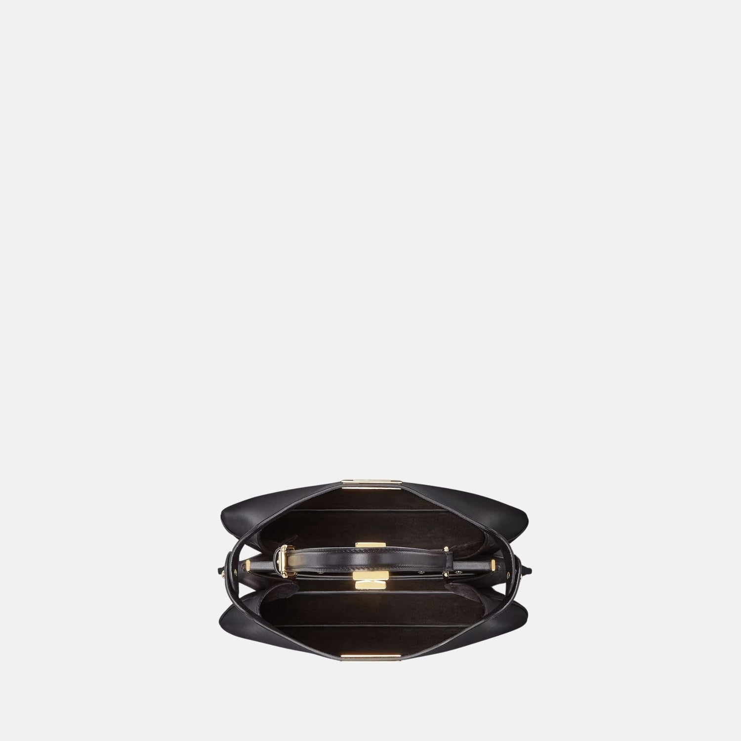 Peekaboo Soft Small Bag In Leather