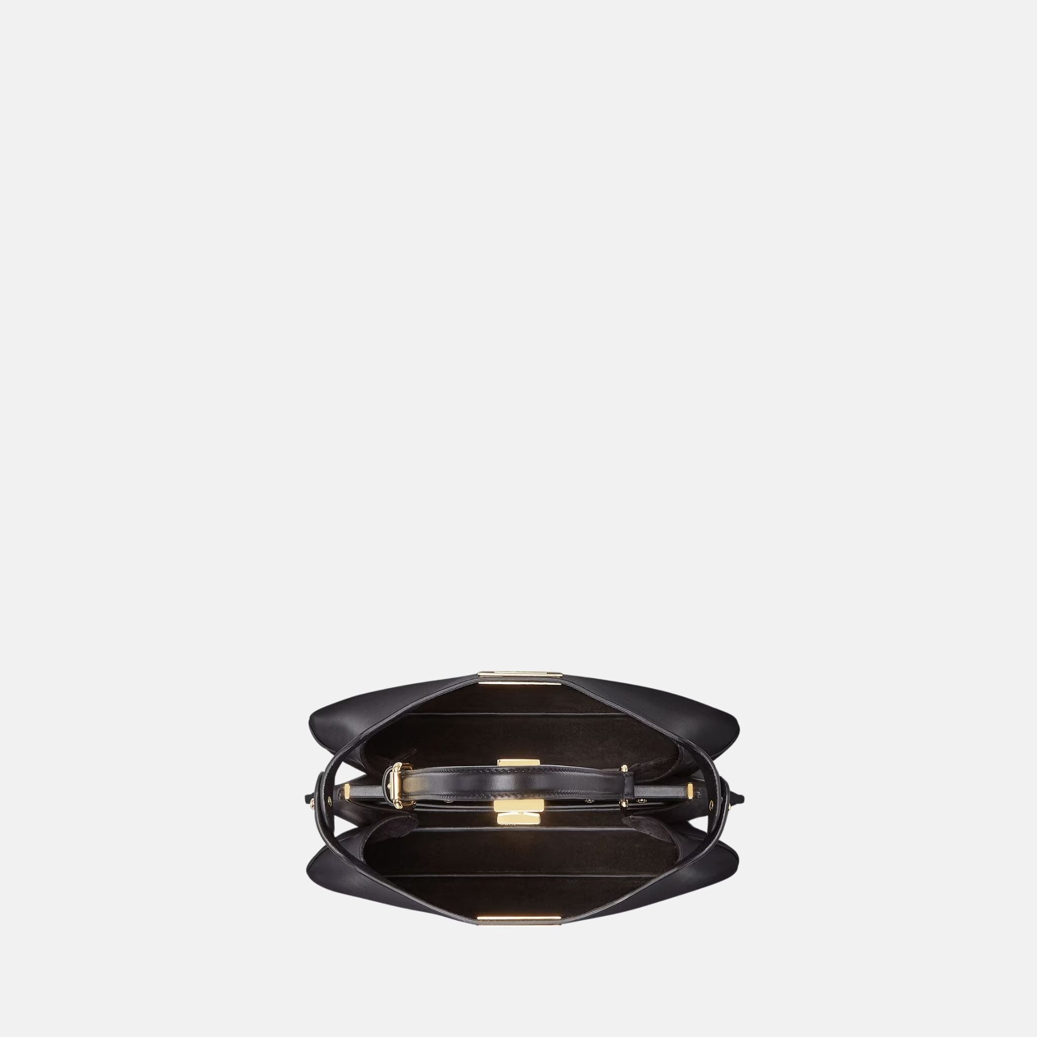 Peekaboo Soft Small Bag In Leather