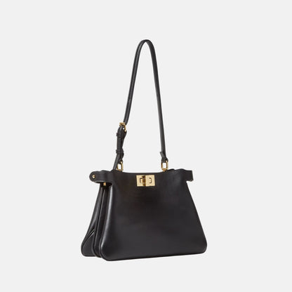 Peekaboo Soft Small Bag In Leather