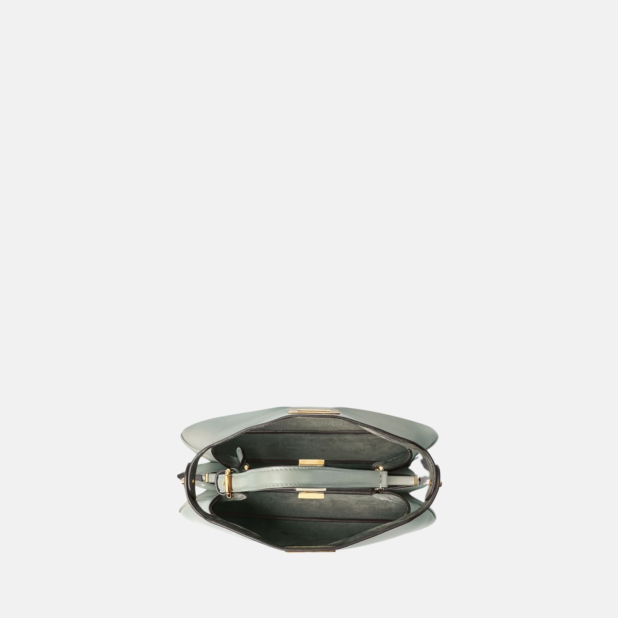 Peekaboo Soft Small Bag In Leather
