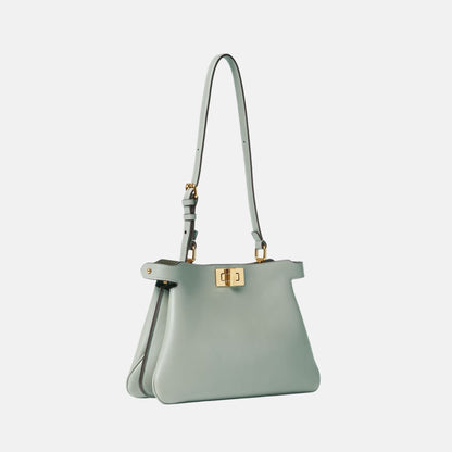 Peekaboo Soft Small Bag In Leather