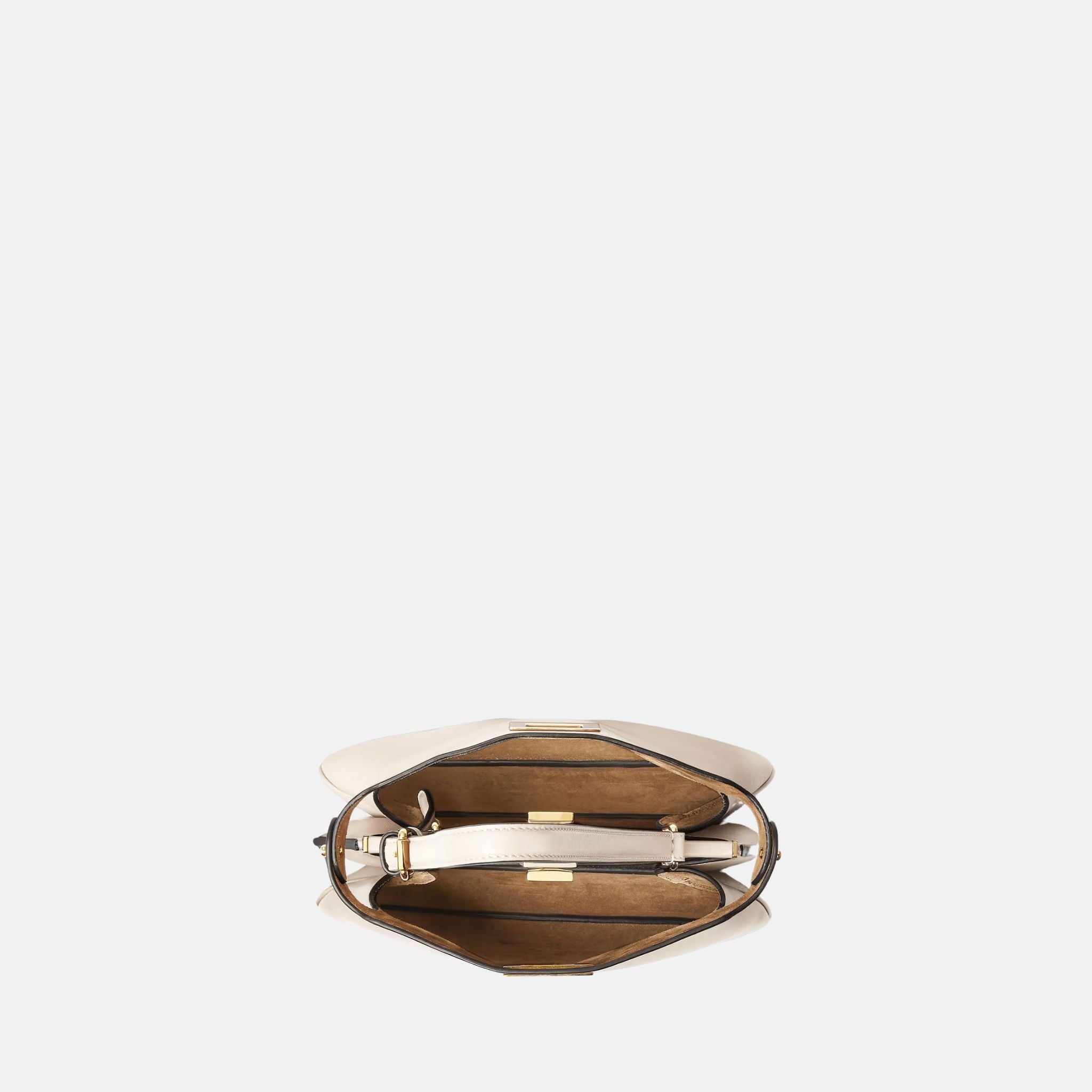 Peekaboo Soft Small Bag In Leather