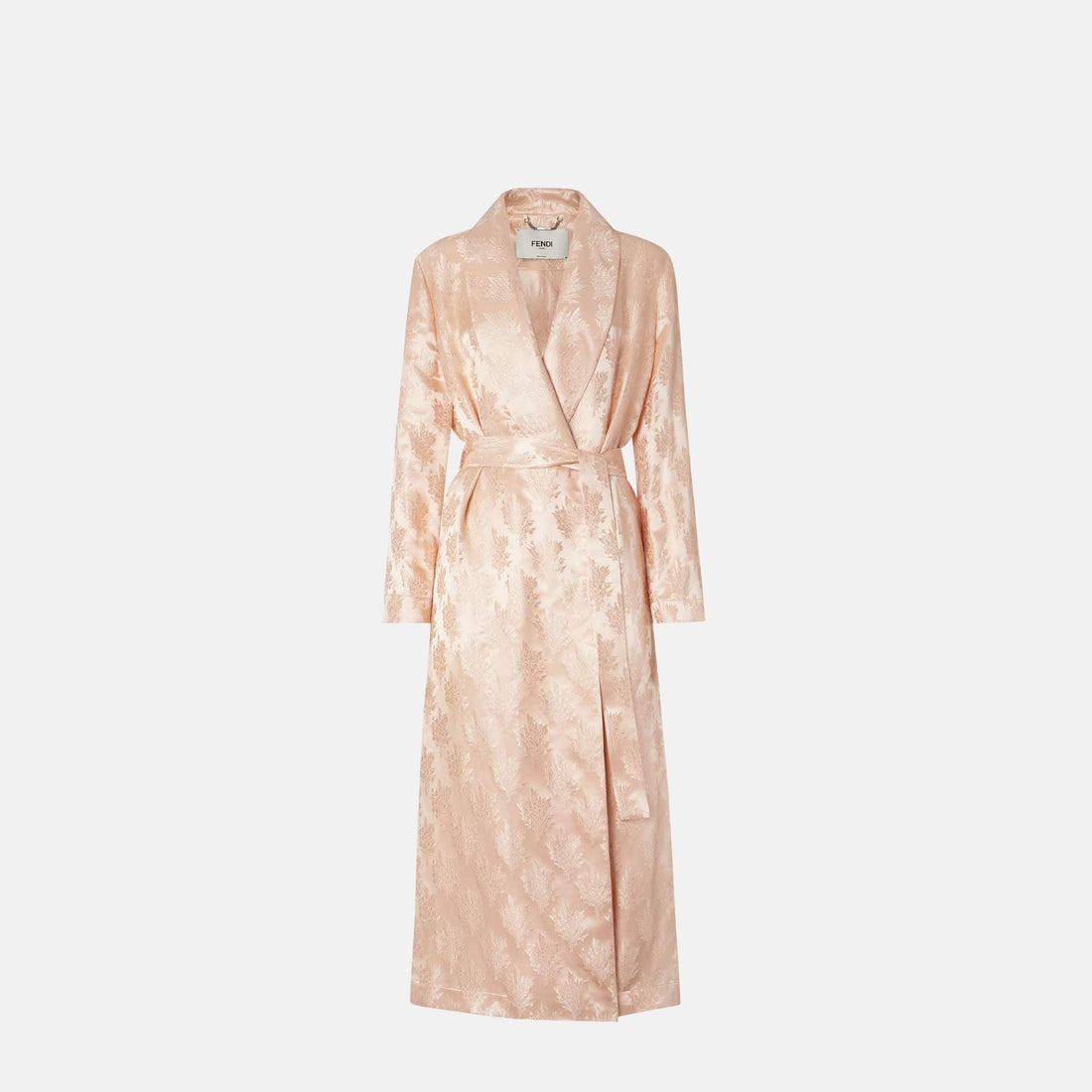Pink Silk Overcoat