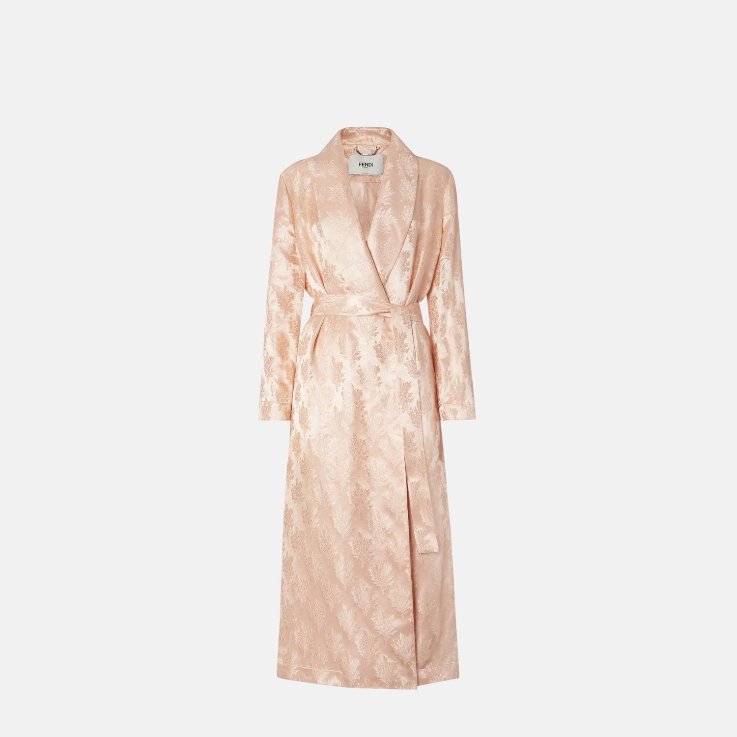 Pink Silk Overcoat