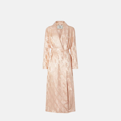 Pink Silk Overcoat