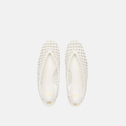 Slingbacks Leather Low Heeled