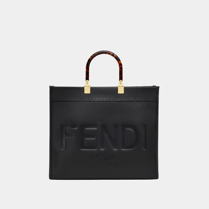 Sunshine Medium Leather Shopper