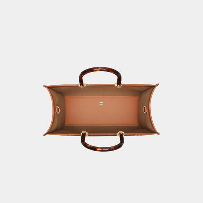 Sunshine Medium Leather Shopper
