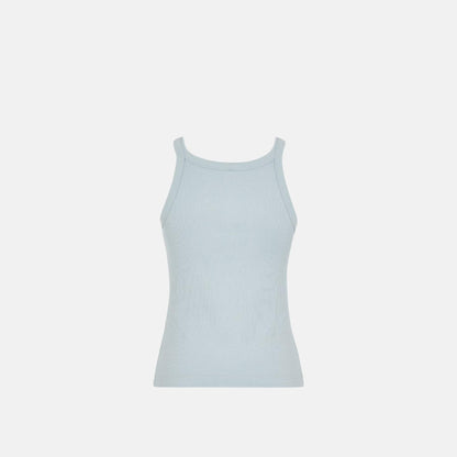 Top In Sleeveless Cotton