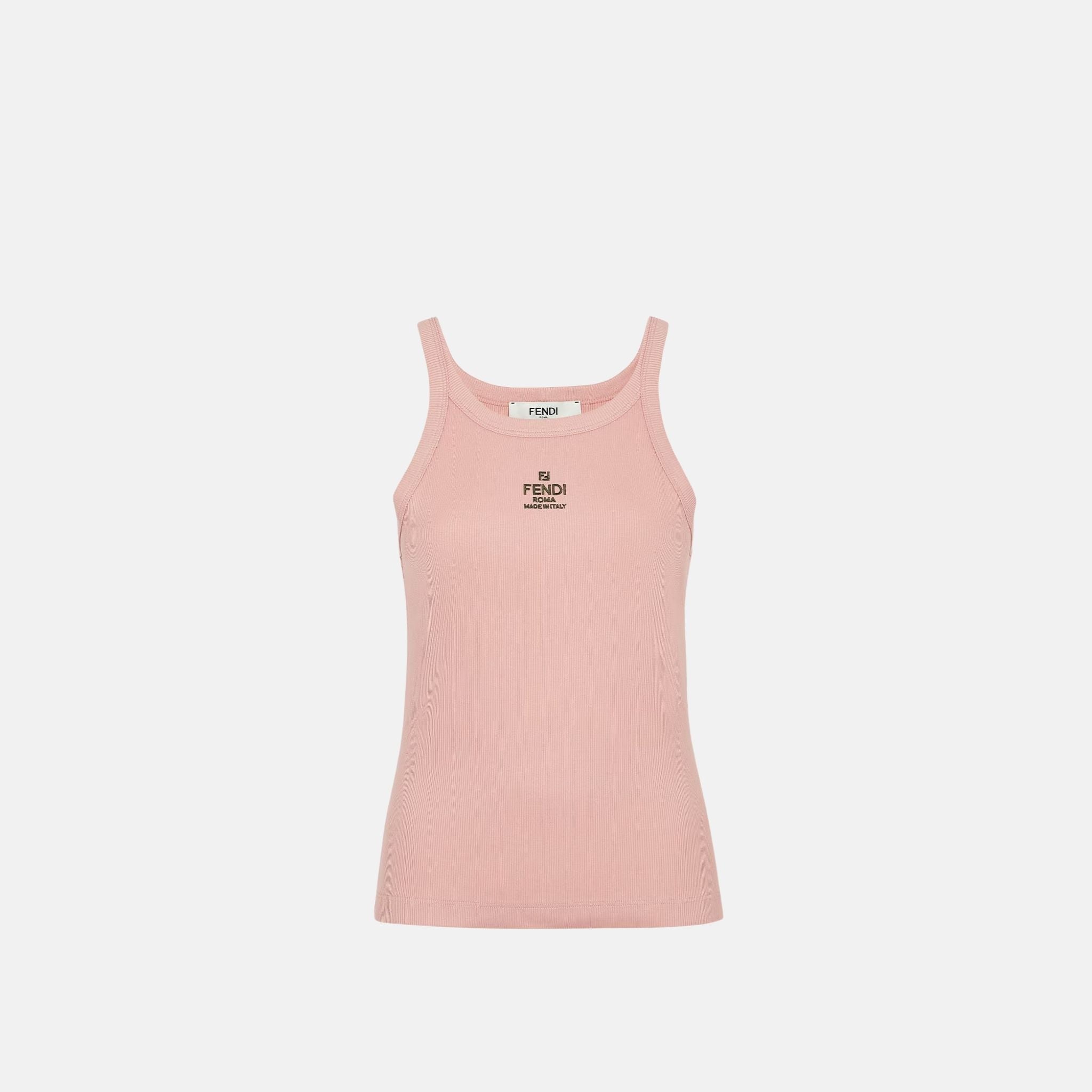 Top In Sleeveless Cotton