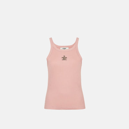 Top In Sleeveless Cotton