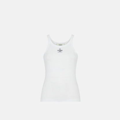 Top In Sleeveless Cotton