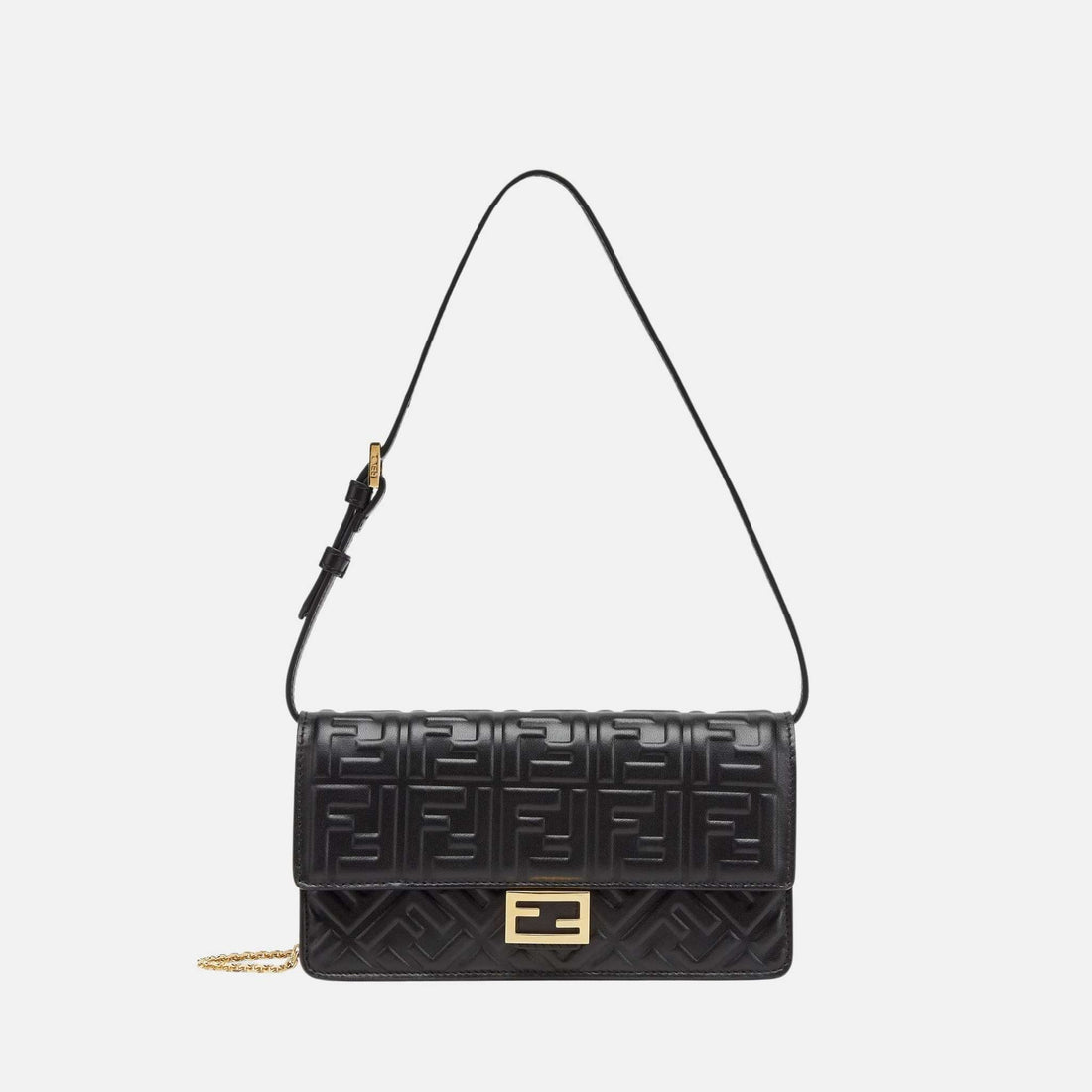Wallet On Chain Baguette In Leather