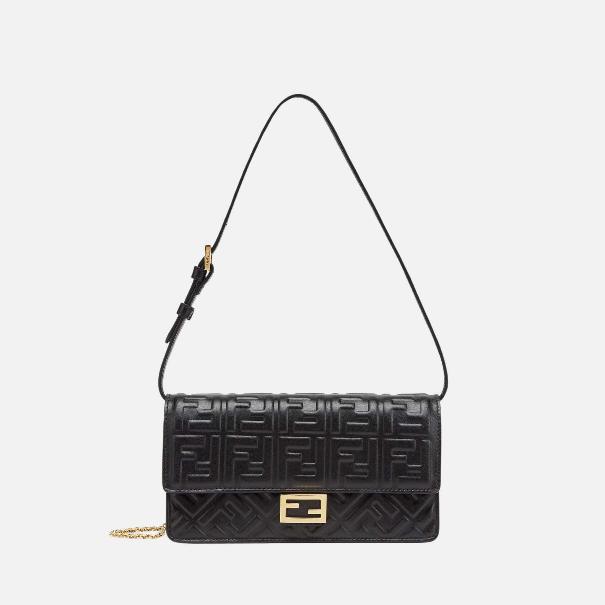Wallet On Chain Baguette In Leather