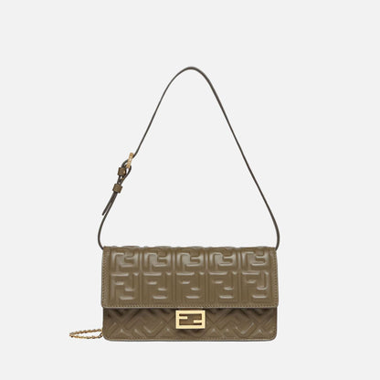 Wallet On Chain Baguette In Leather