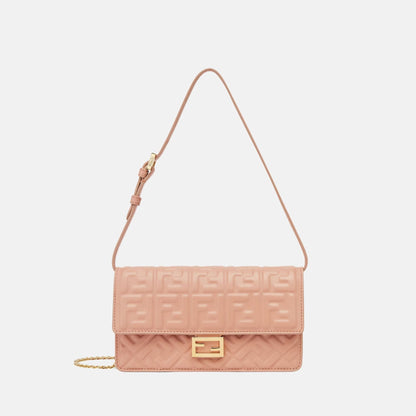 Wallet On Chain Baguette In Leather