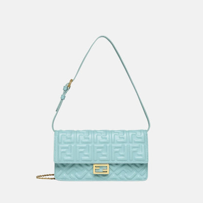 Wallet On Chain Baguette In Leather