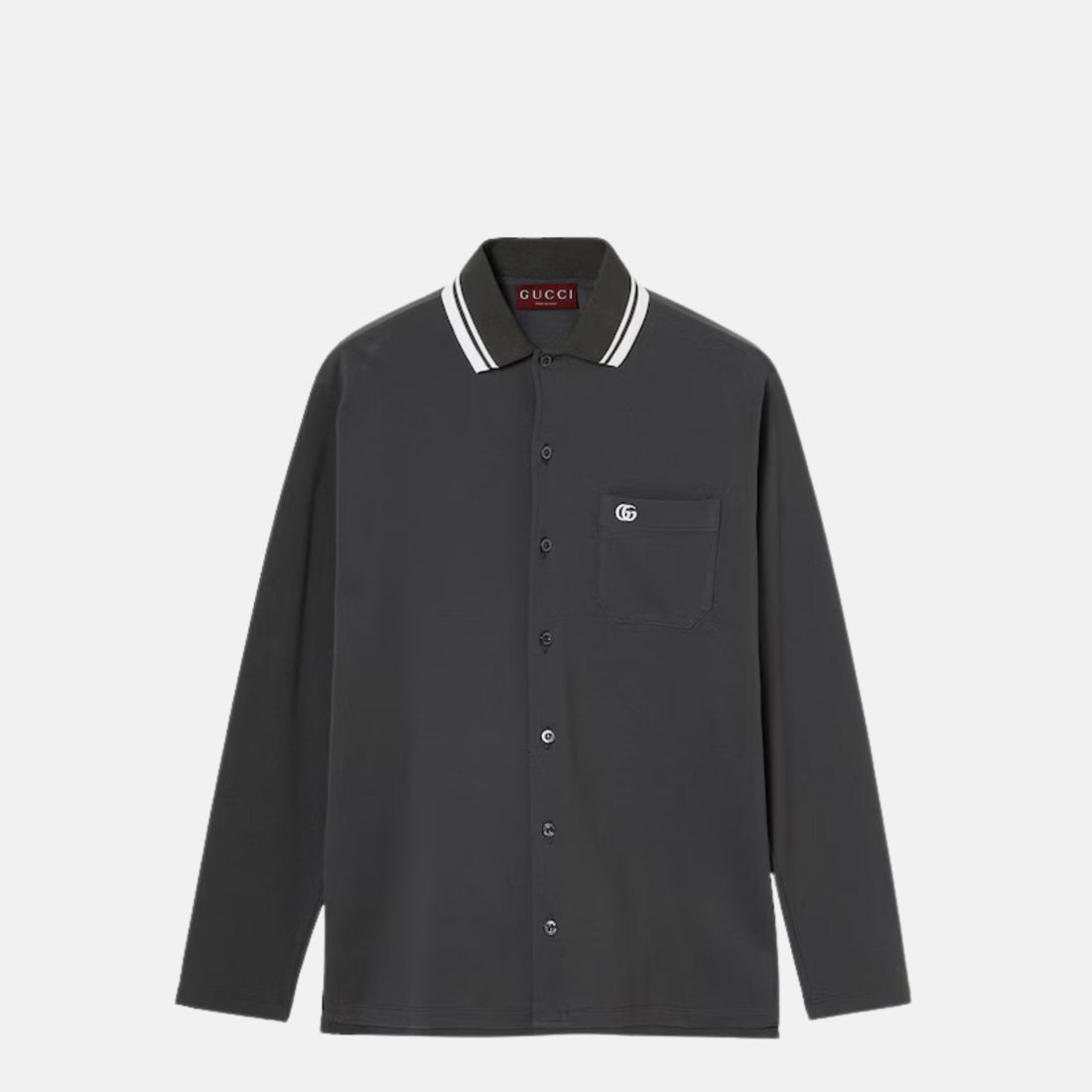 Cotton Piquet Polo Shirt With Embroidery