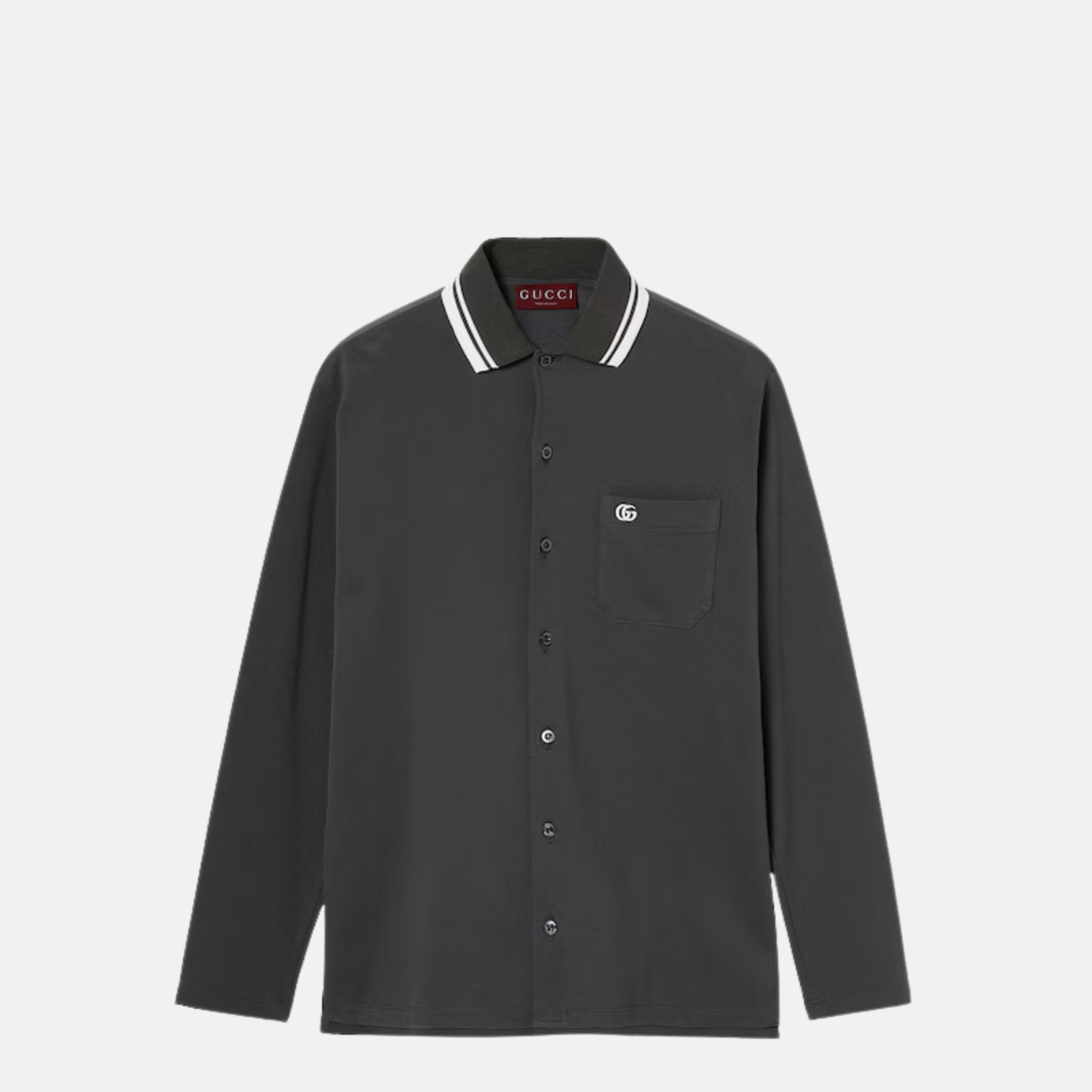 Cotton Piquet Polo Shirt With Embroidery