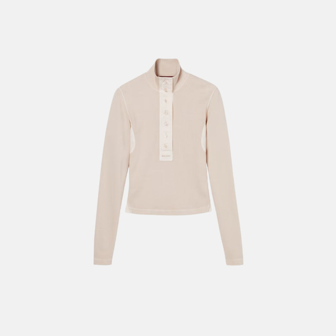 Cotton Rib Long Sleeve T Shirt