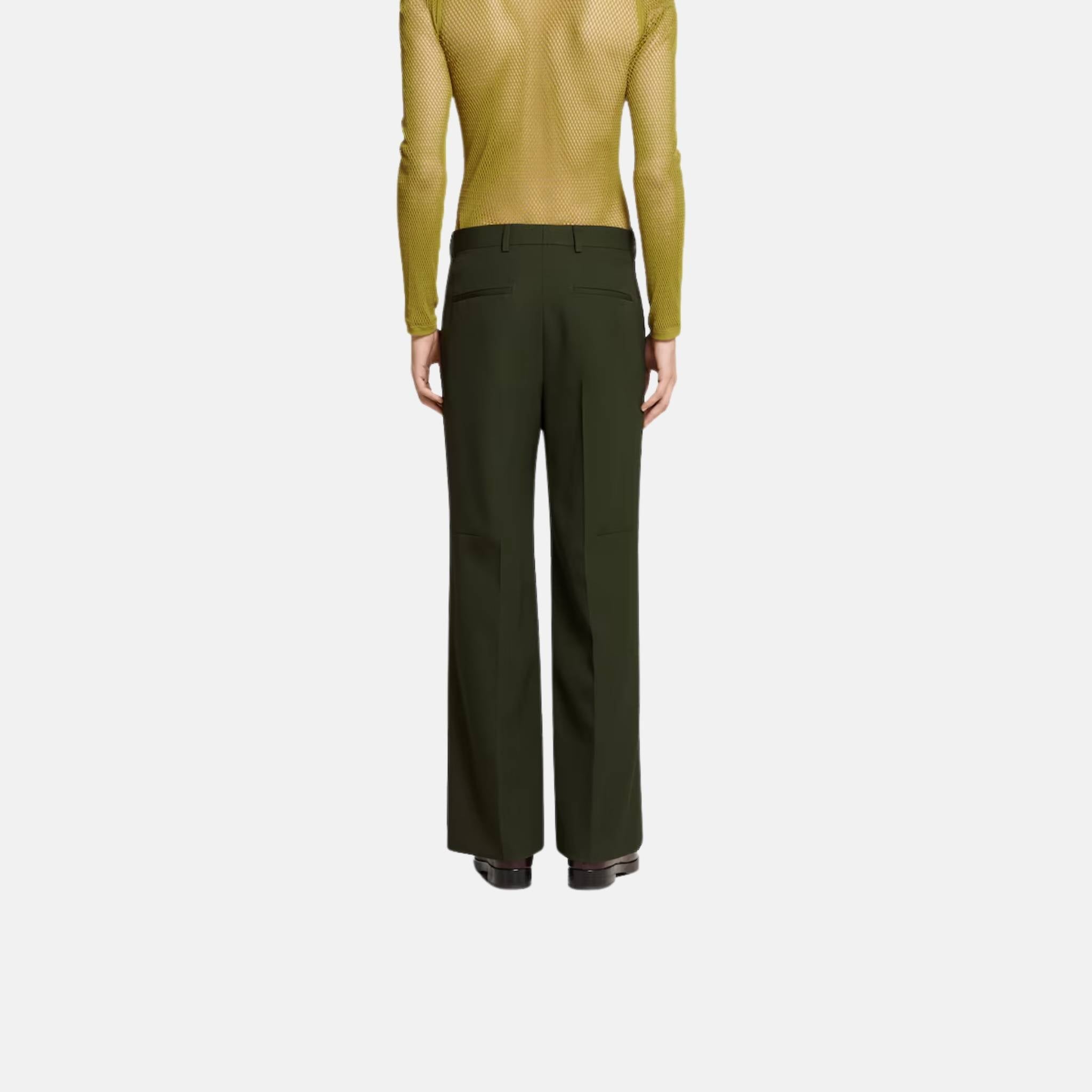 Embossed Light Wool Pant
