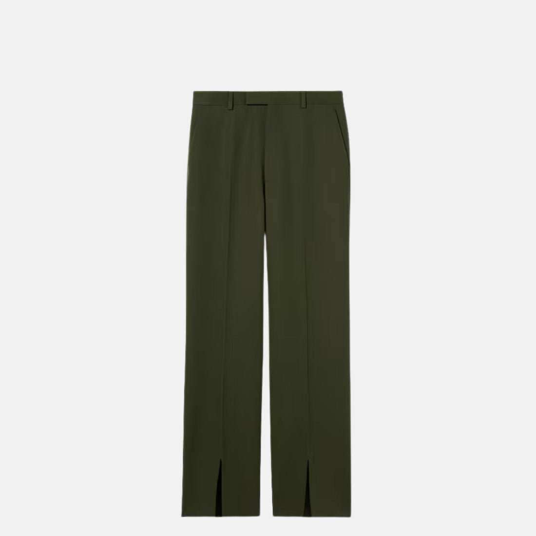 Embossed Light Wool Pant